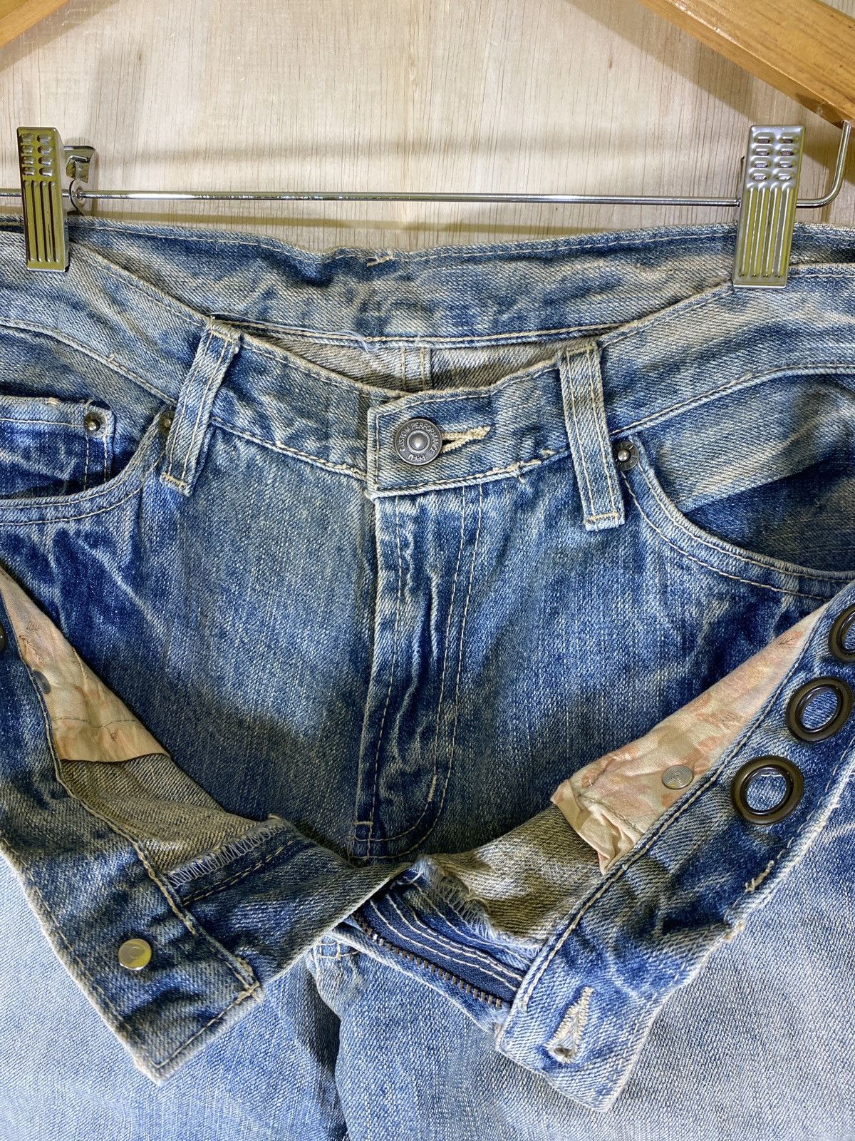 PPFM y2k double waist washed pants Size US 30 / EU 46 - 3 Thumbnail