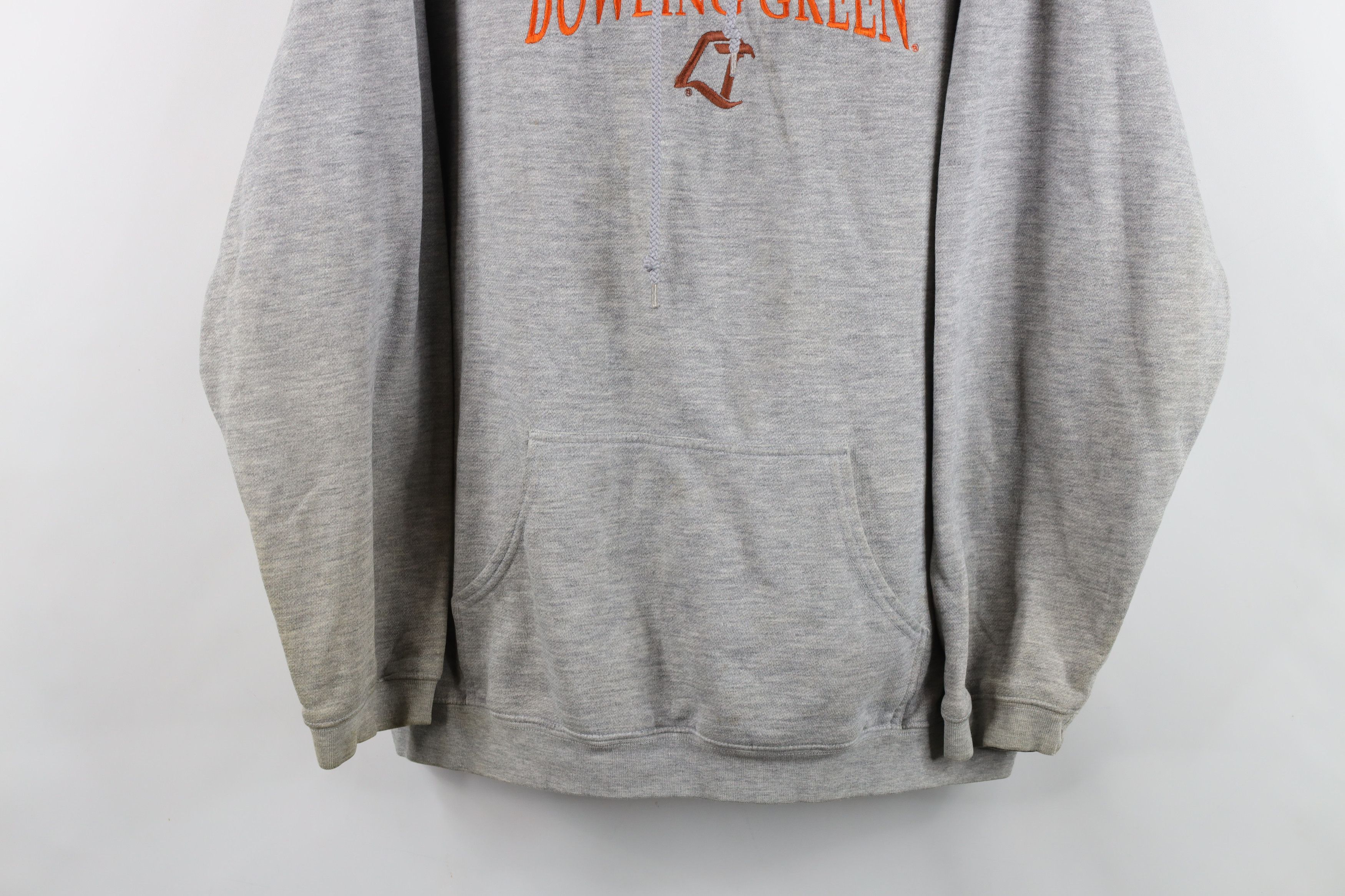 Vintage Vintage 90s Spell Out Bowling Green State University Hoodie Size US XXL / EU 58 / 5 - 3 Thumbnail