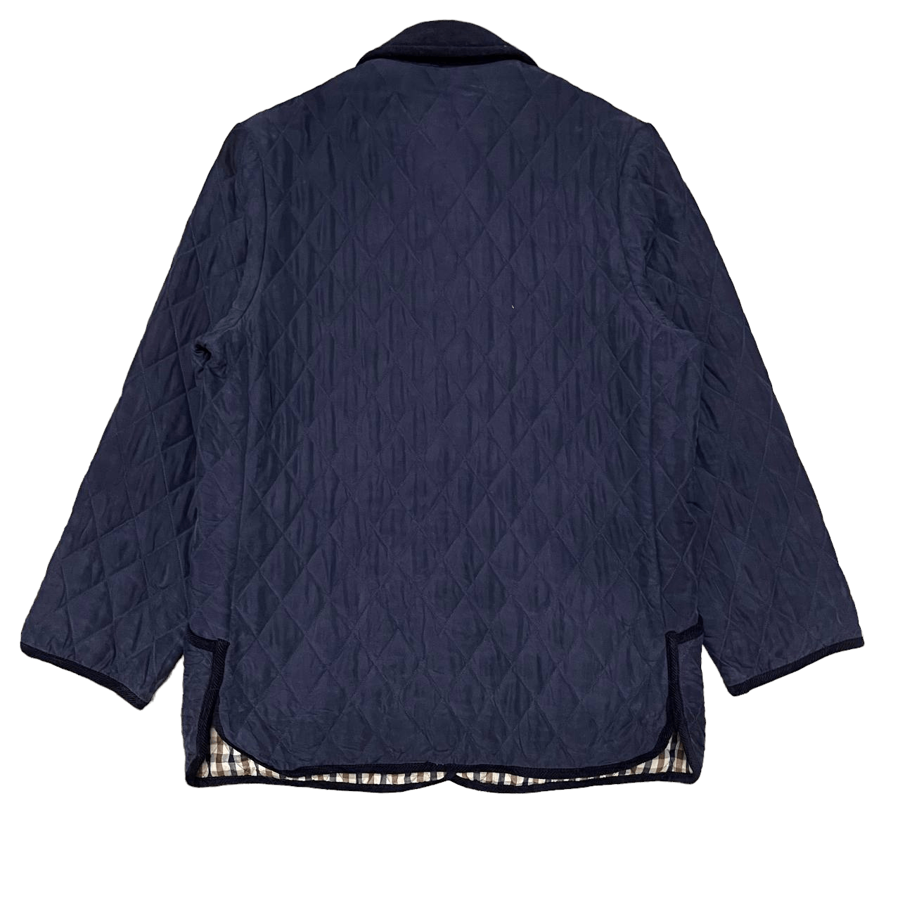 Aquascutum Vintage Aquascutum London Quilted Silk Jacket Corduroy Size US M / EU 48-50 / 2 - 14 Thumbnail