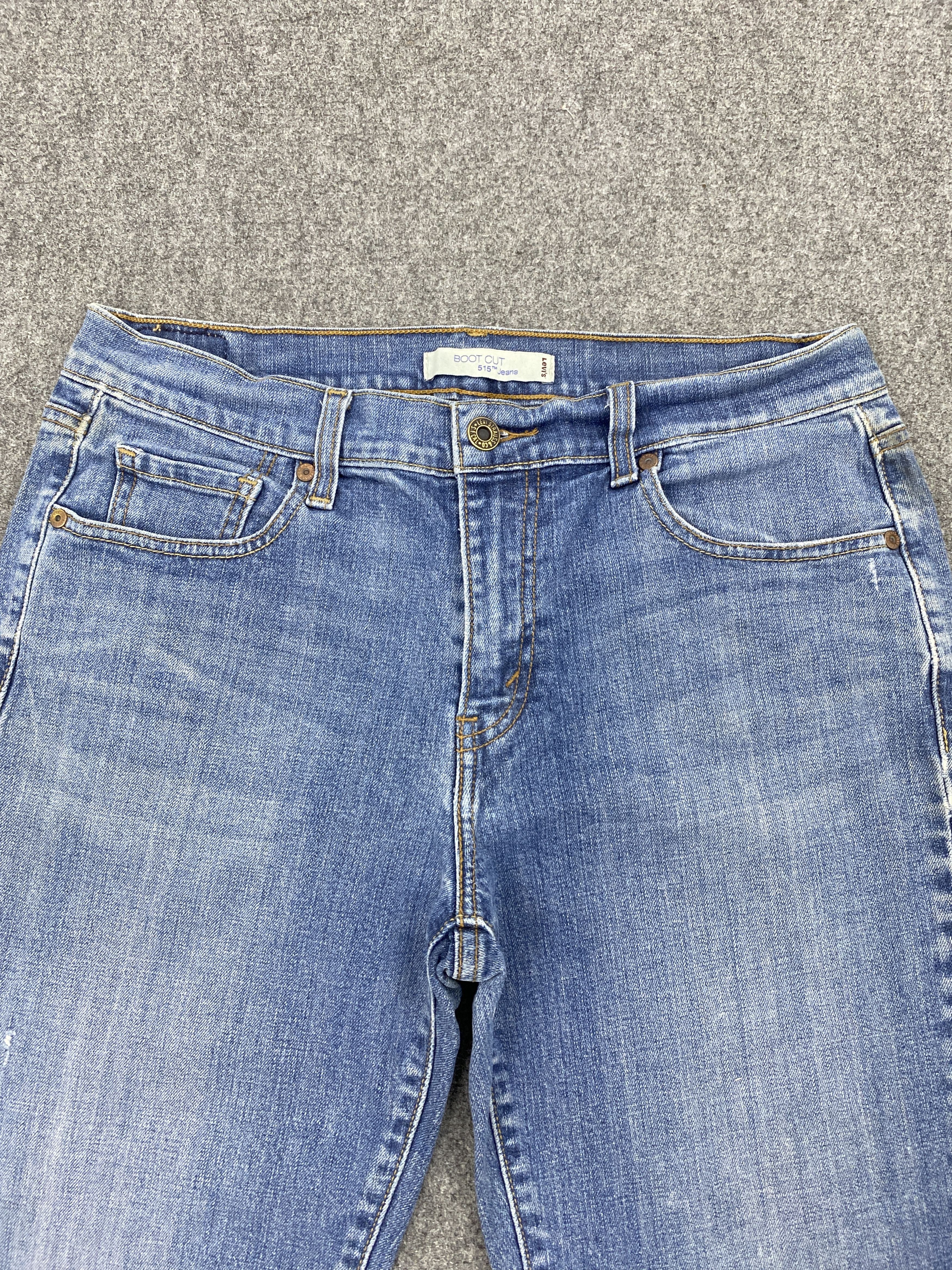 Levi's Vintage levis 515 Flare Blue Denim DP2631 Size US 30 / EU 46 - 2 Thumbnail