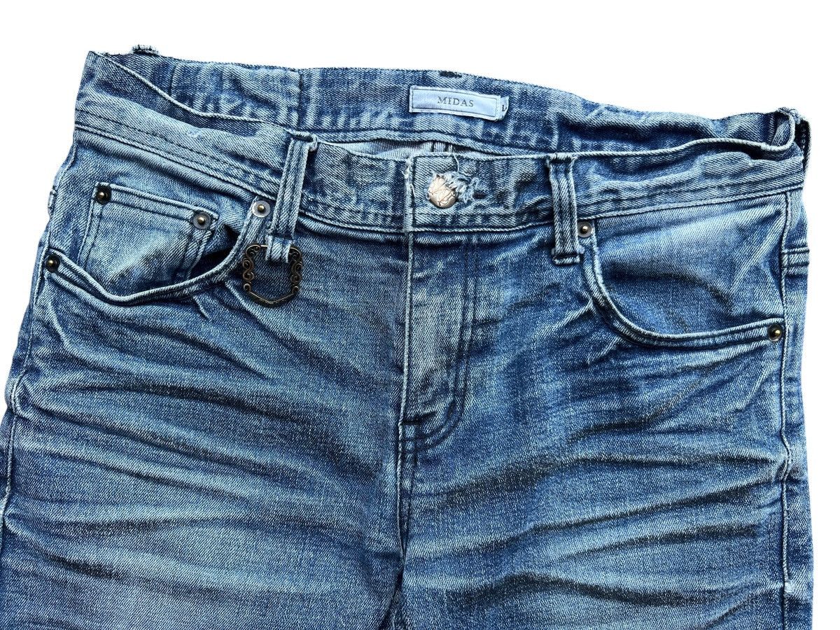 GOSTAR DE FUGA Midas Skinny Fit Stretched Denim Jeans 32x35 Size US 32 / EU 48 - 6 Thumbnail