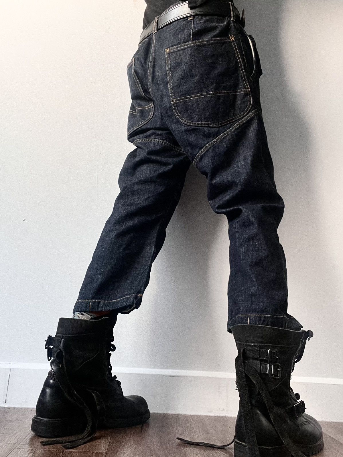 CABANE de ZUCCa Cabane De Zucca Multi Pocket Baggy Jeans Size US 32 / EU 48 - 5 Thumbnail
