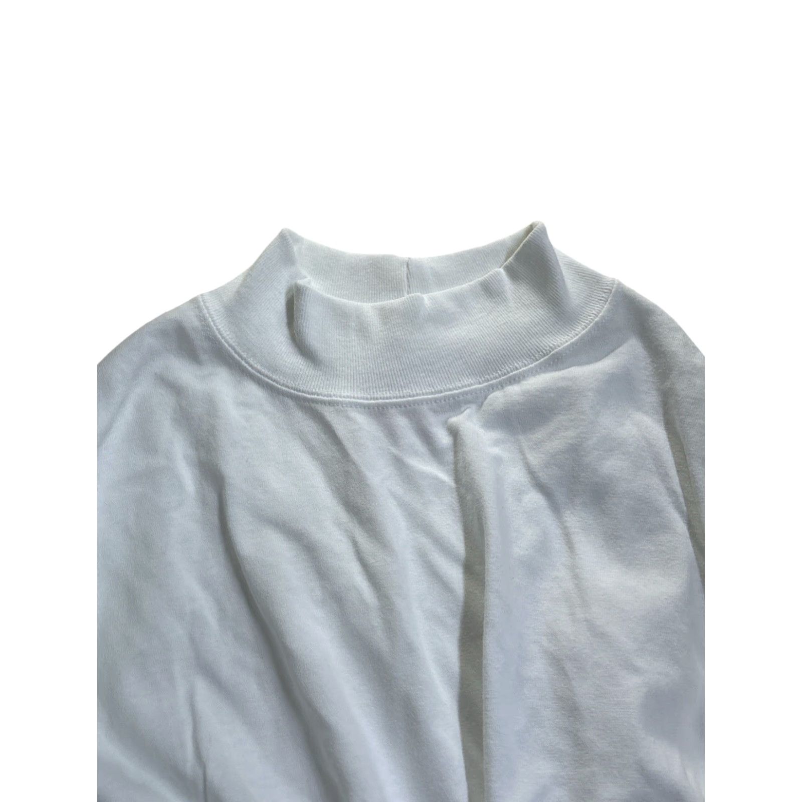 Vintage VINTAGE Gator Mock Turtleneck Shirt Mens M White NWOT Deadstock 00s Made USA USA Shirt Mens White Mock Turtleneck Size US M / EU 48-50 / 2 - 3 Thumbnail