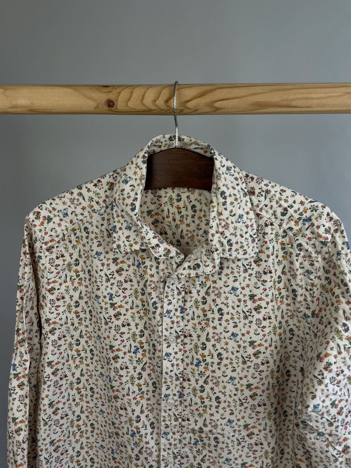 Whyred Whired floral print shirt size 50 Size US M / EU 48-50 / 2 - 2 Thumbnail