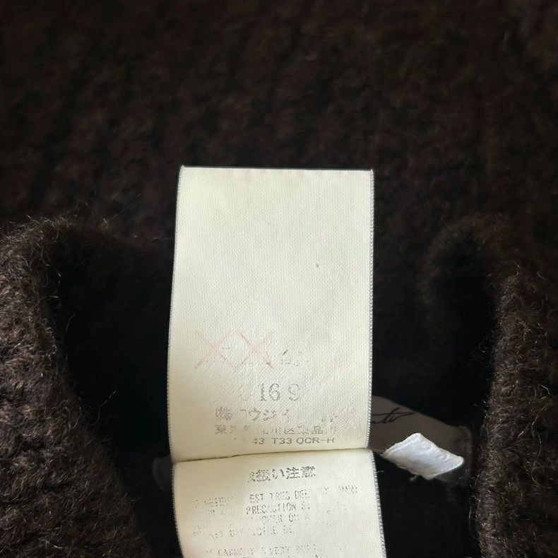 Yohji Yamamoto Yohji Yamamoto 01 Faw Mafia Rolled Sweater Jacket 2506-Next Size US L / EU 52-54 / 3 - 7 Thumbnail