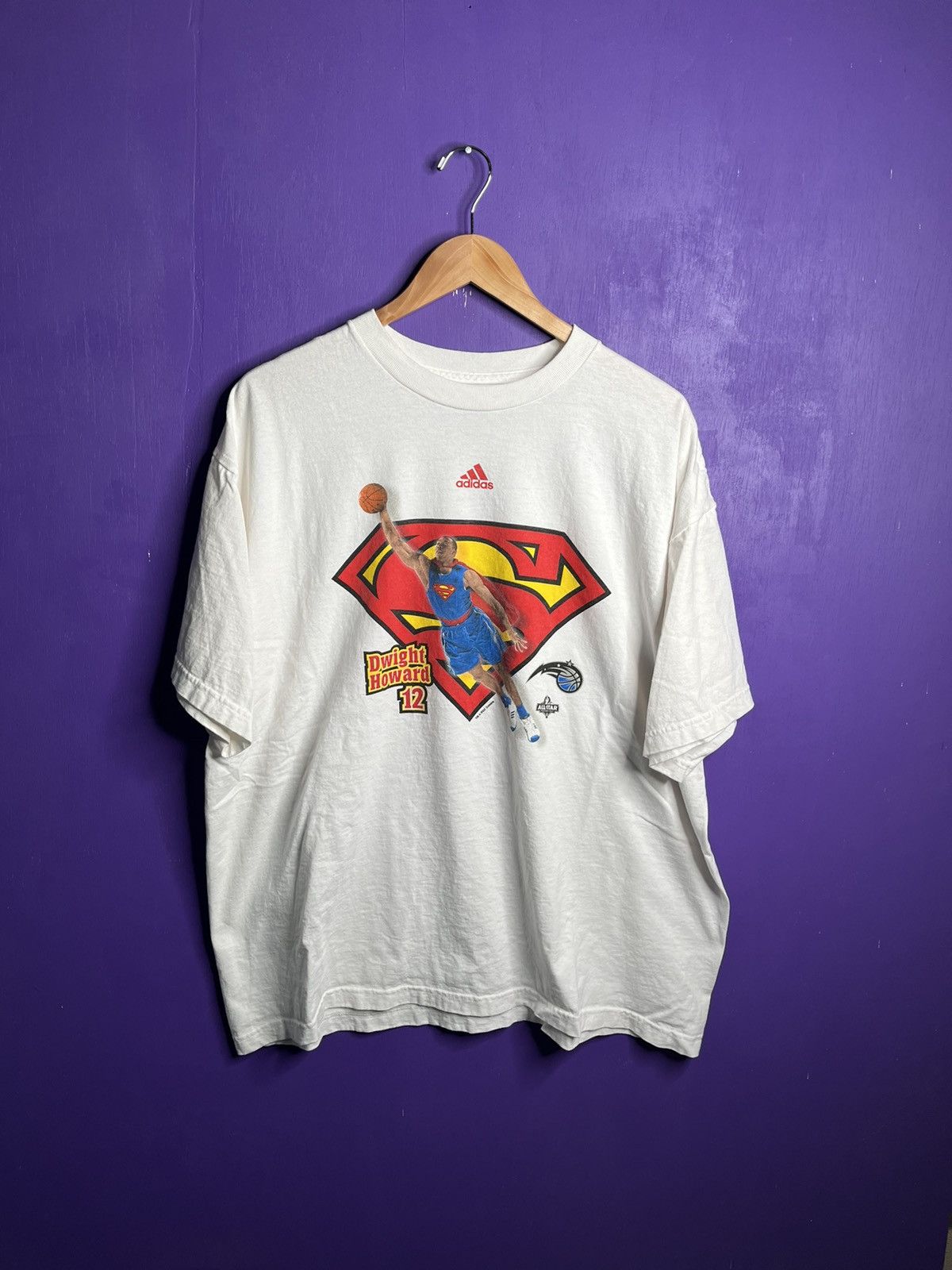 Vintage DC Superman Dwight Howard t-shirt