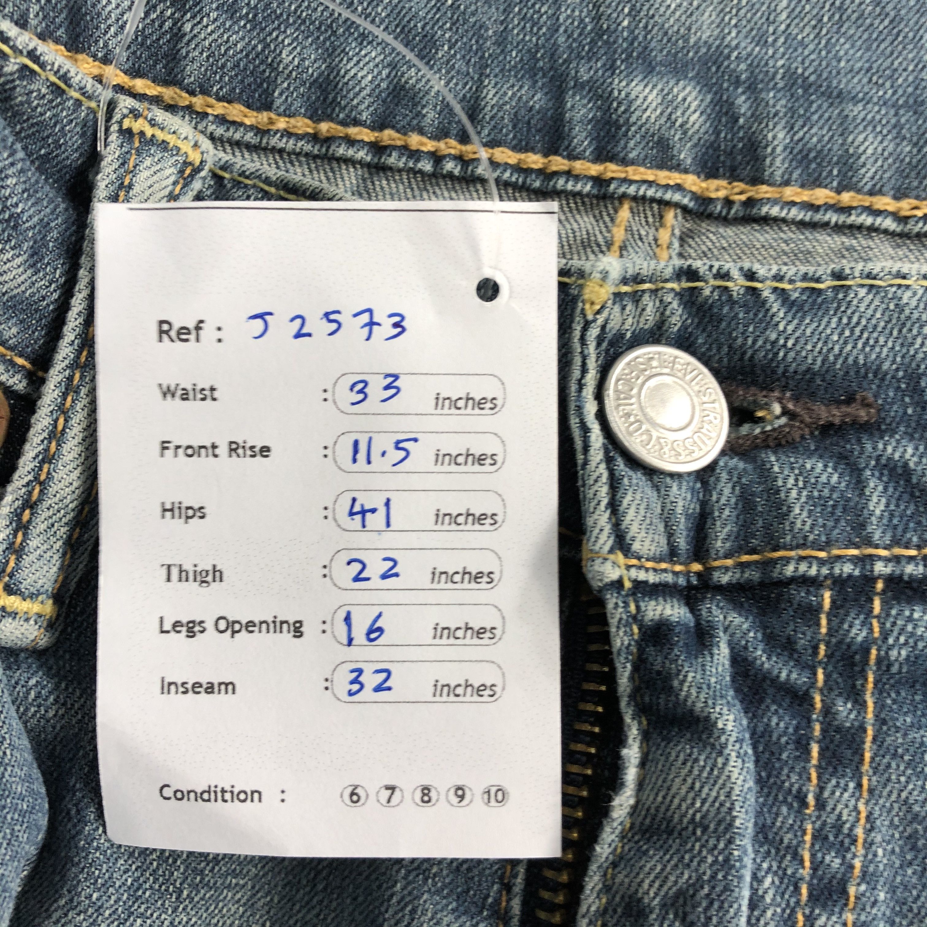 Levi's Vintage Levis Jeans-J2573 Size US 33 - 16 Thumbnail