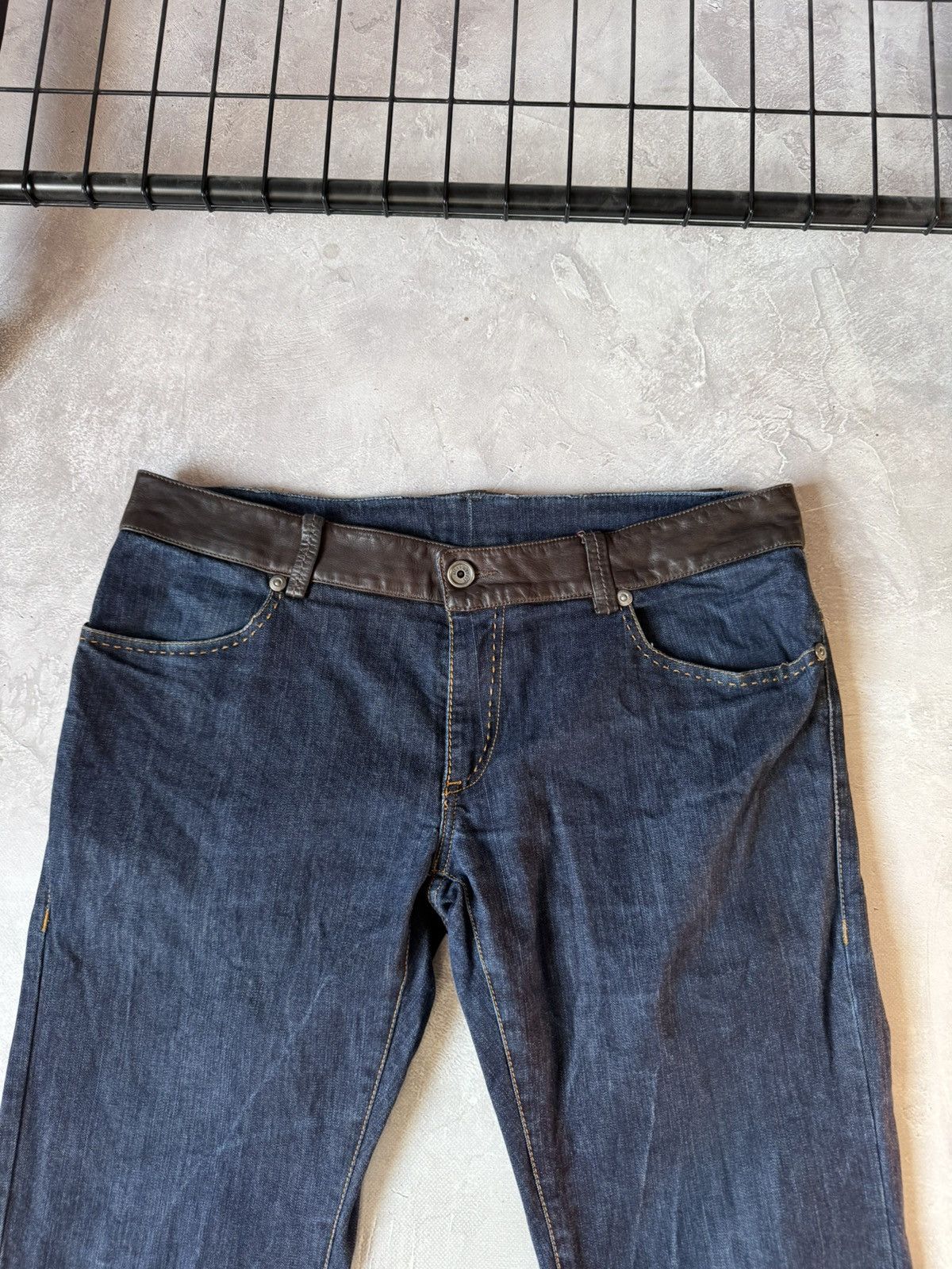 Dirk Bikkembergs Dirk Bikkembergs Blue Denim Pants Size US 38 / EU 54 - 6 Thumbnail