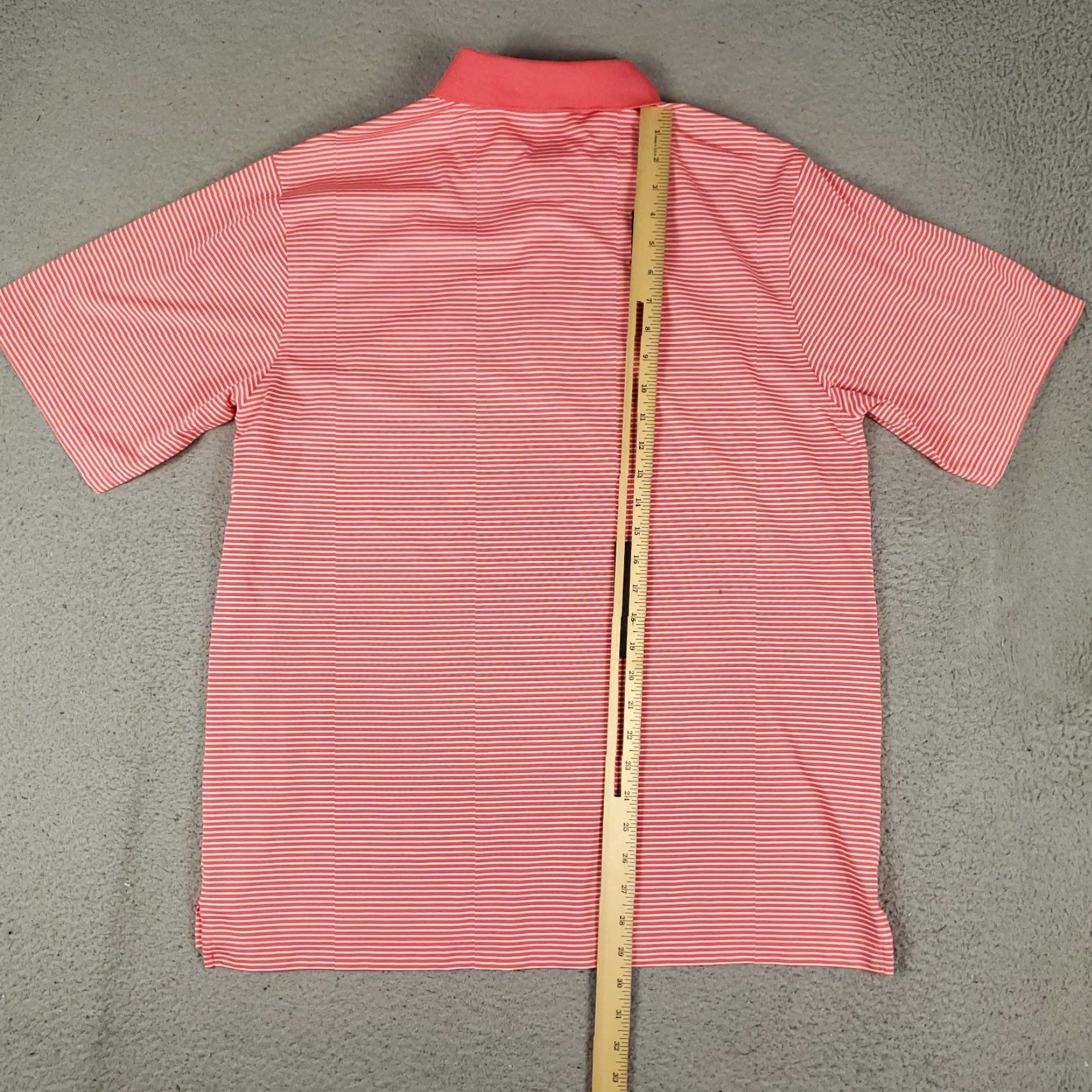 Vintage Donald Ross Polo Shirt Men Size M Pink Striped Short Sleeve Golf Casual Dinner Modern Preppy Mens Size US M / EU 48-50 / 2 - 3 Thumbnail