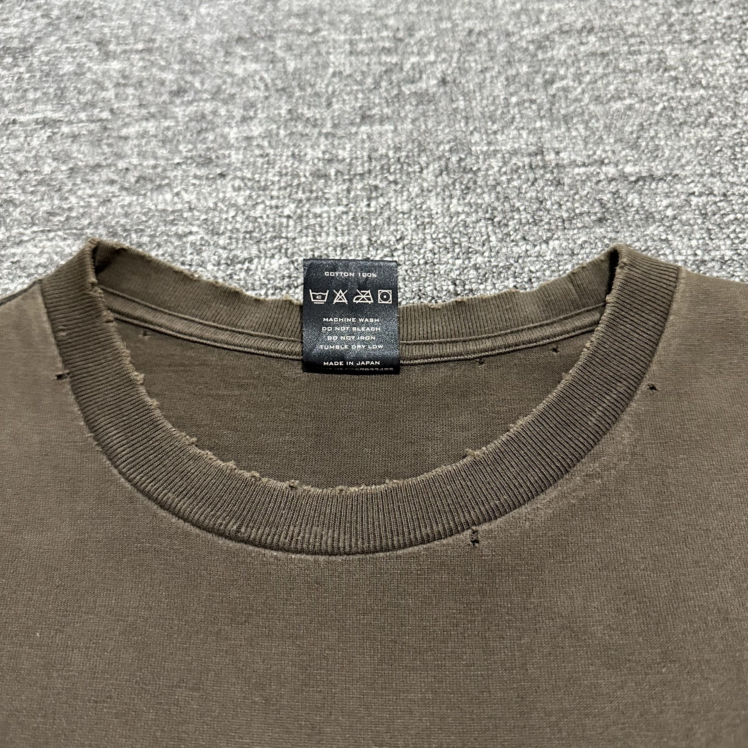 Number (N)ine × Takahiromiyashita The Soloist. Numbernine Distressed tee Size US M / EU 48-50 / 2 - 4 Thumbnail