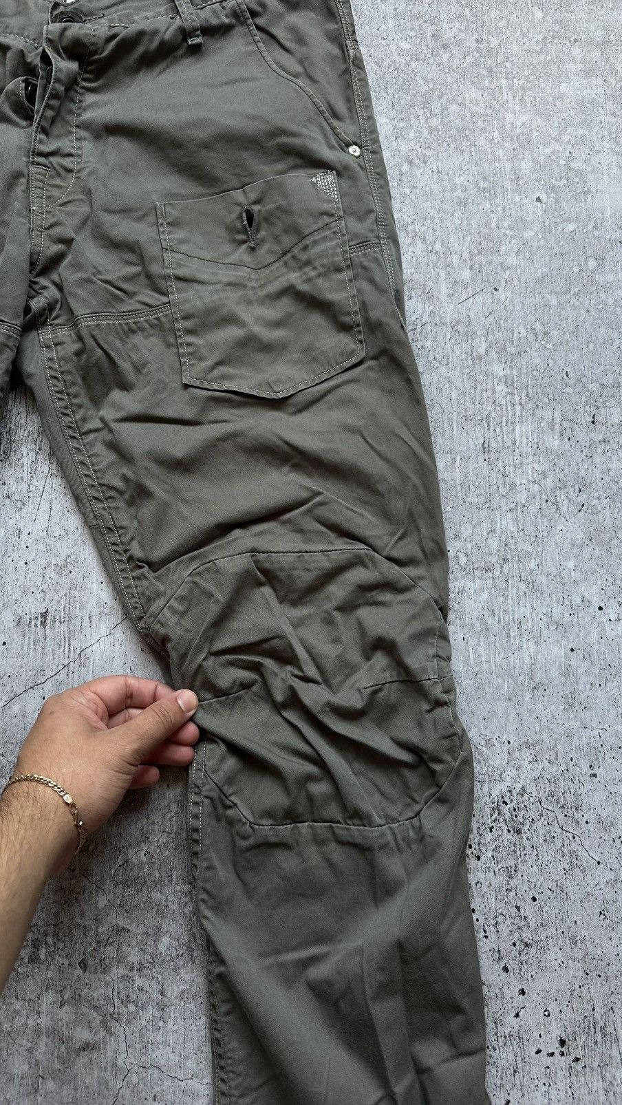 G-Star G star Raw Organic Cargo Style Vintage Casual Pants Size US 33 - 8 Thumbnail