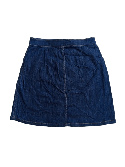 LOWRYS FARM LOWRYS FARM Mini Skirt Blue Denim Double Pocket Size 28" / US 6 / IT 42 - 2 Thumbnail