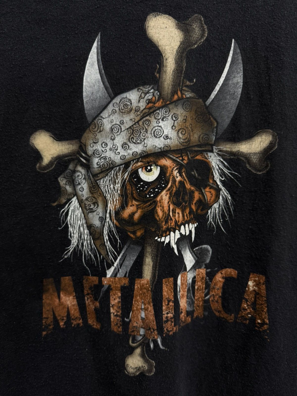 Vintage Vintage 90’s Metallica Band T-Shirt Vtg Adult Size Medium Size US M / EU 48-50 / 2 - 2 Thumbnail