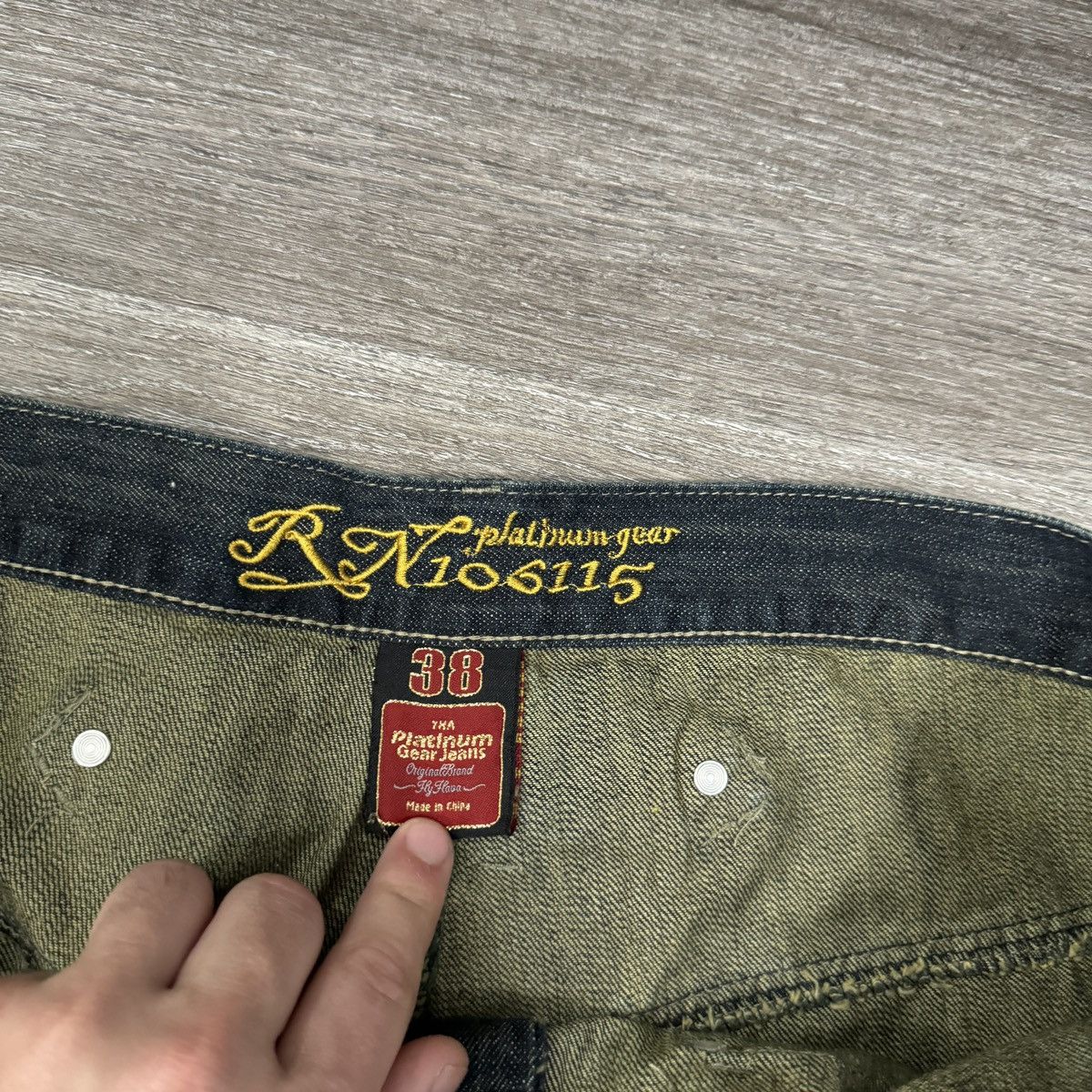 JNCO × Japanese Brand × Vintage Vintage Y2K Platinum gear embellished dragon baggy jeans NWT Size US 38 / EU 54 - 10 Thumbnail