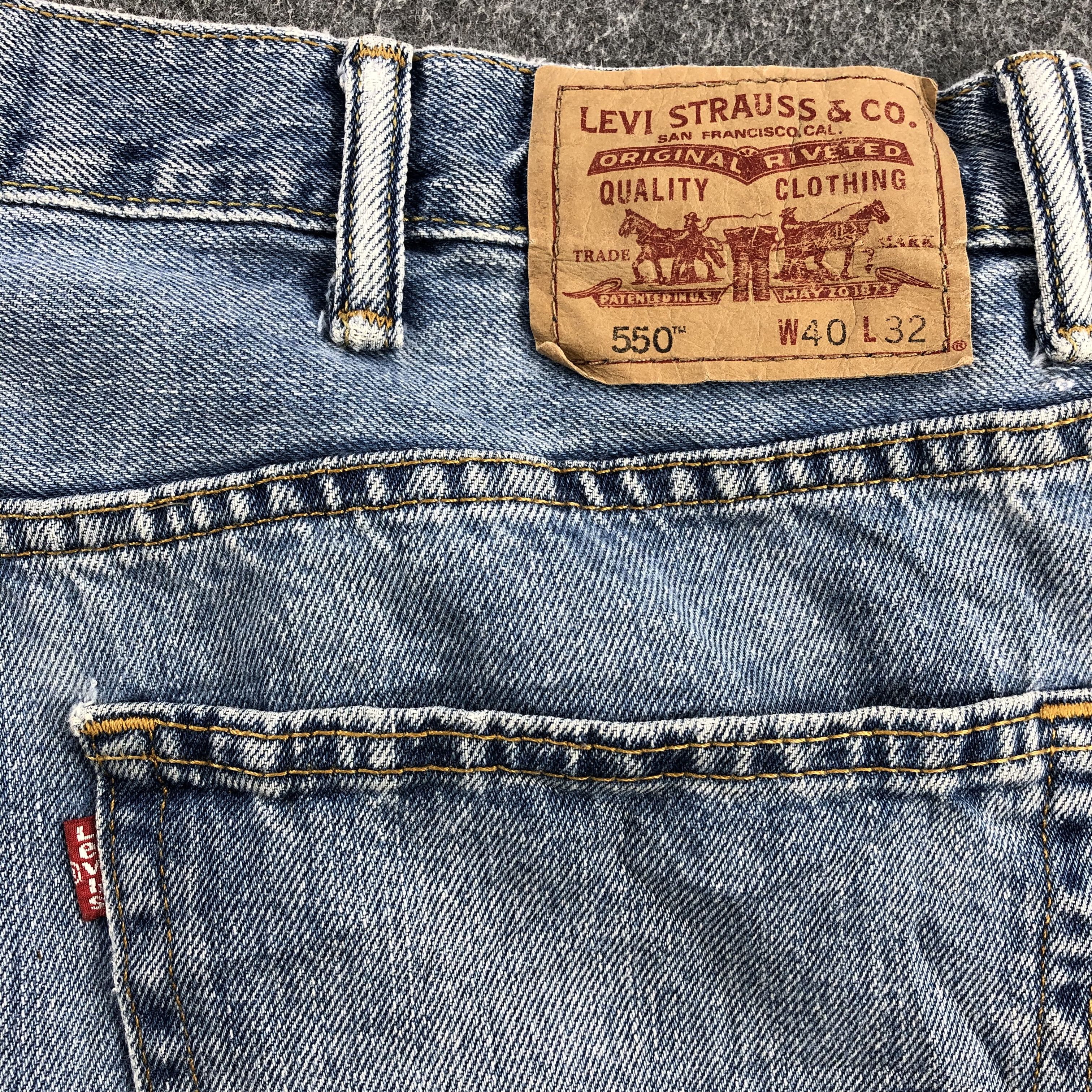 Levi's × Vintage Vintage Levis 550 Jeans-JM1056 Size US 39 - 6 Thumbnail