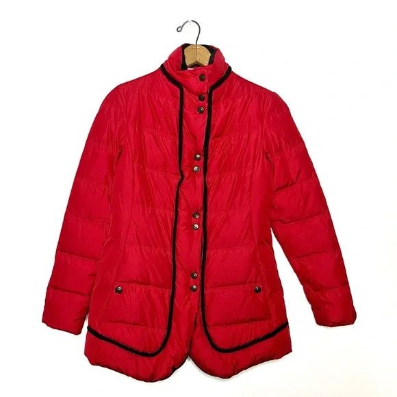Kenzo Kenzo | Red Down Jacket Size M / US 6-8 / IT 42-44 - 1 Thumbnail