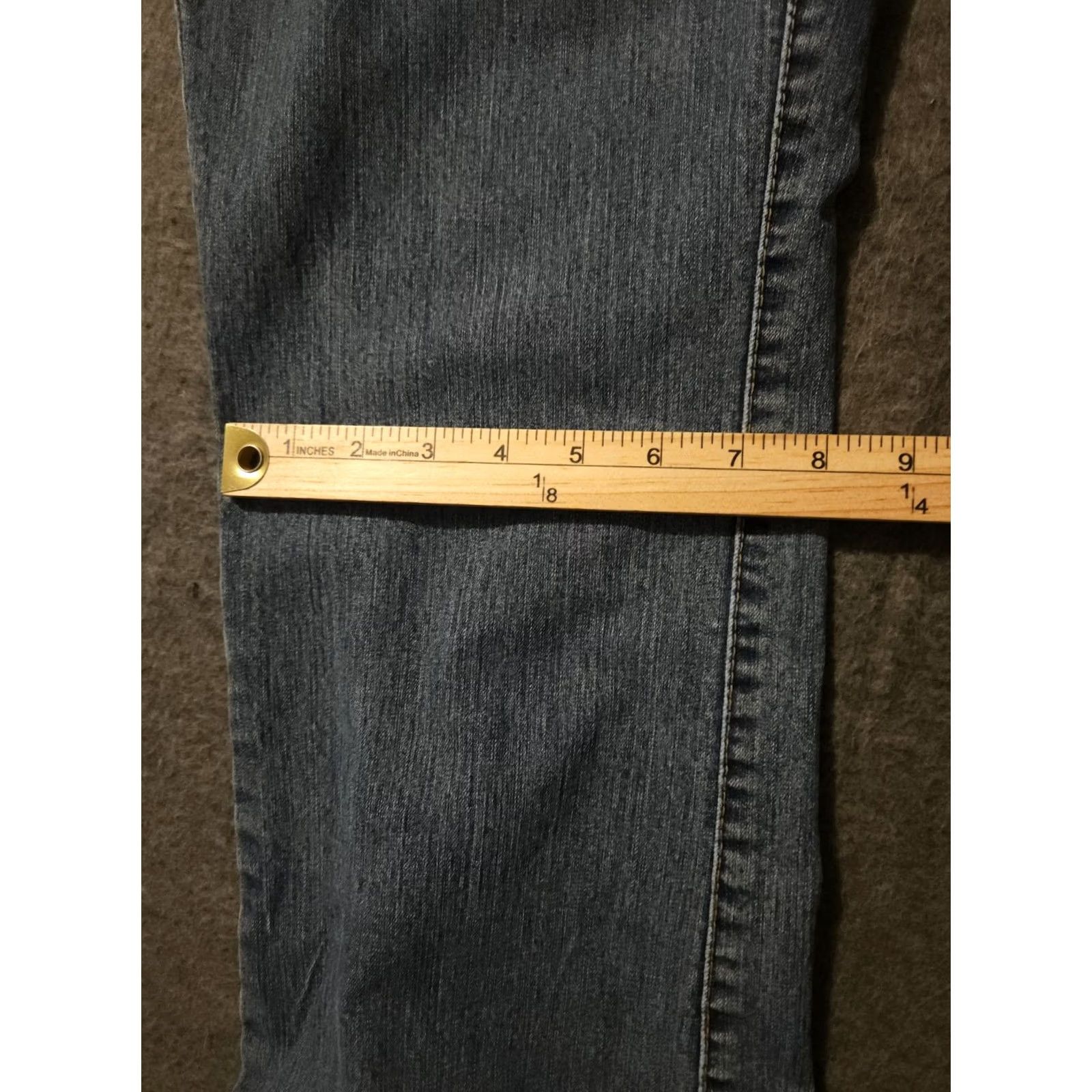 Wrangler Aura Wrangler Aura Wrangler Jeans Women's 14 Short Blue Denim Mid Rise Western Cowgirl Capris Size 36" / US 14 / IT 50 - 5 Thumbnail