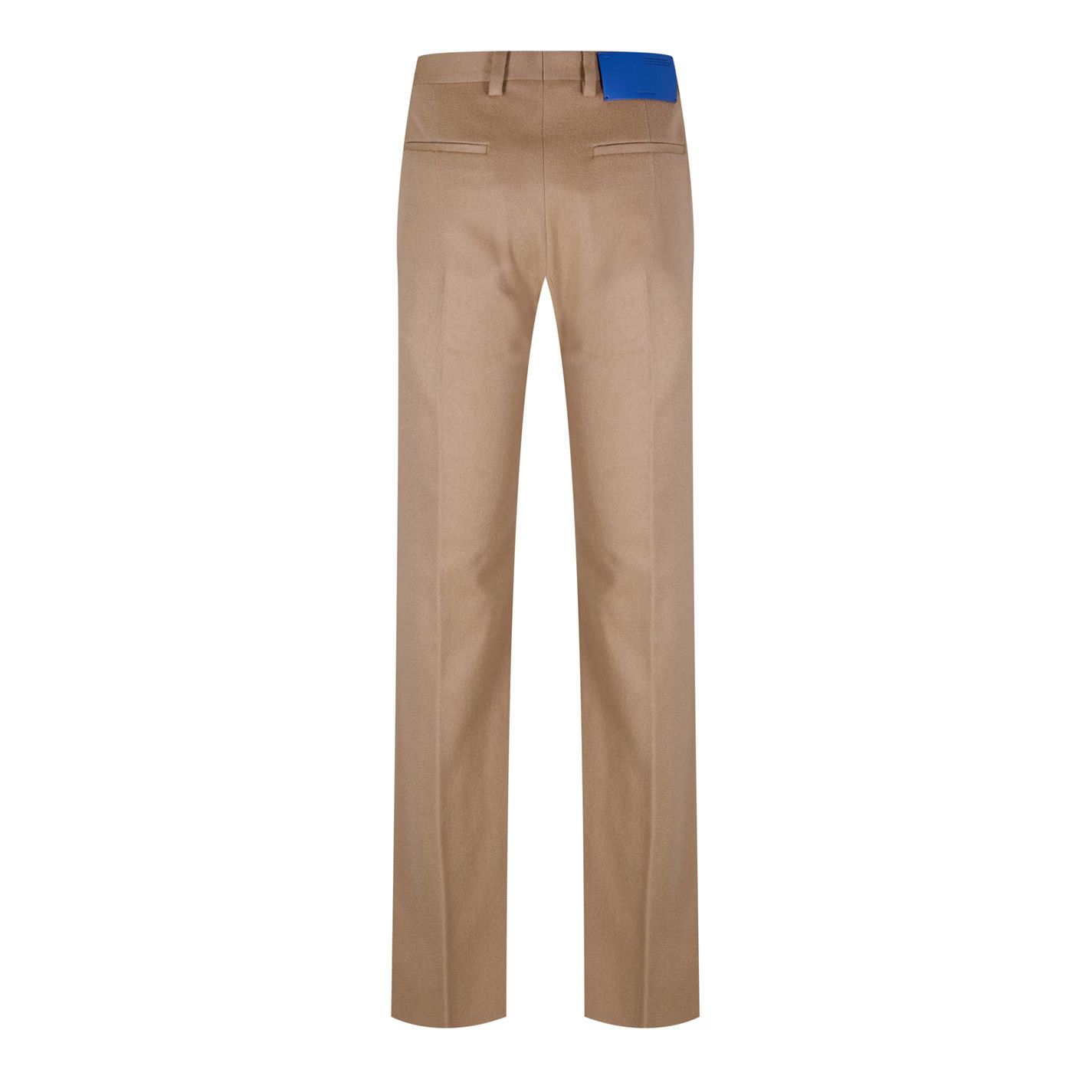 Off-White o1g2r1mq0226 Slim Fit Trousers In Camel Size US 36 / EU 52 - 2 Thumbnail