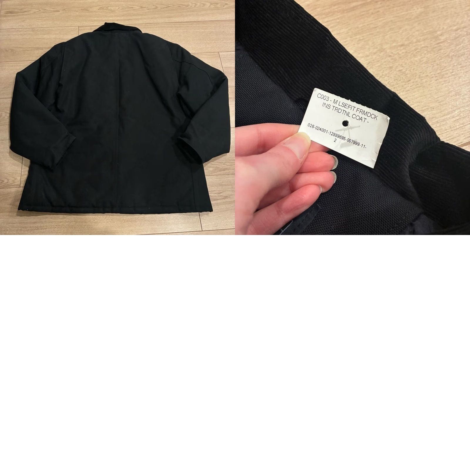 Carhartt NWT Carhartt Men’s Firm Duck Traditional Coat Loose Fit Black XL Jacket Men Overcoat Cotton Size US XL / EU 56 / 4 - 8 Thumbnail