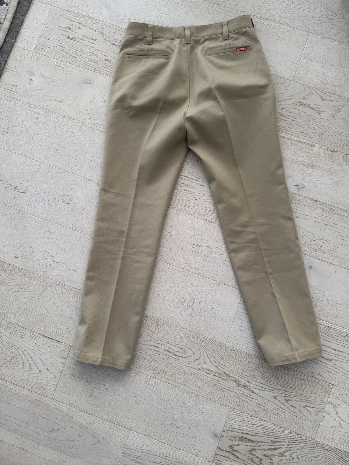 Wacko Maria Wacko Maria Beige ‘Guilty Parties’ Zack Skate Trousers Size US 30 / EU 46 - 5 Thumbnail