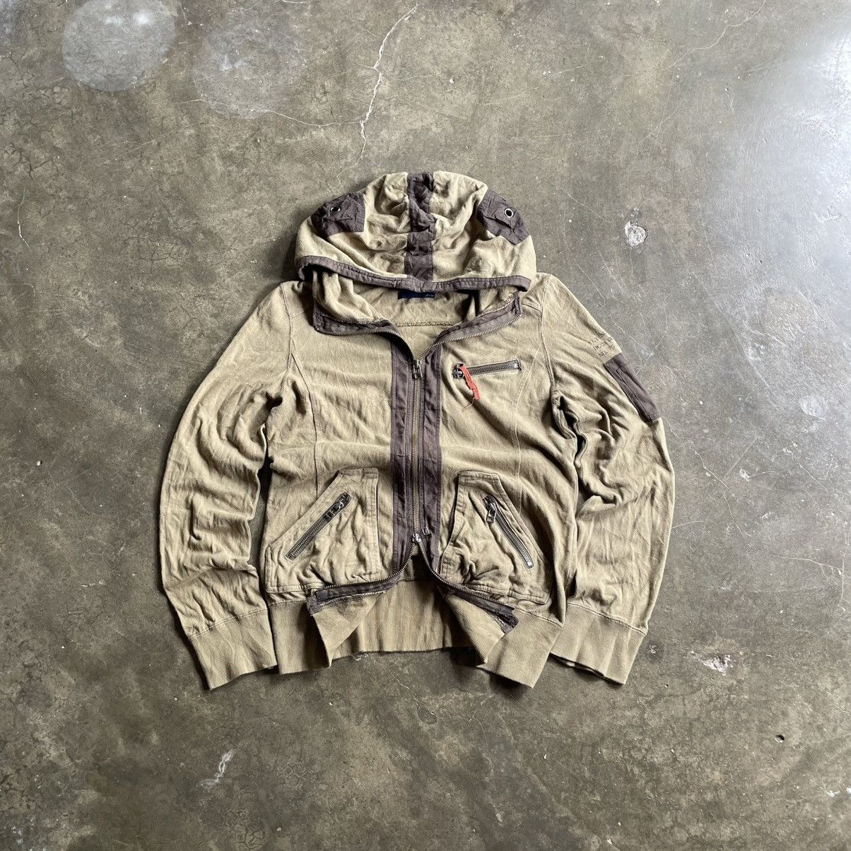 Avirex Archieve 🔥 Avirex Punk Fur LGB GOA Style Hoodie Size US M / EU 48-50 / 2 - 1 Thumbnail
