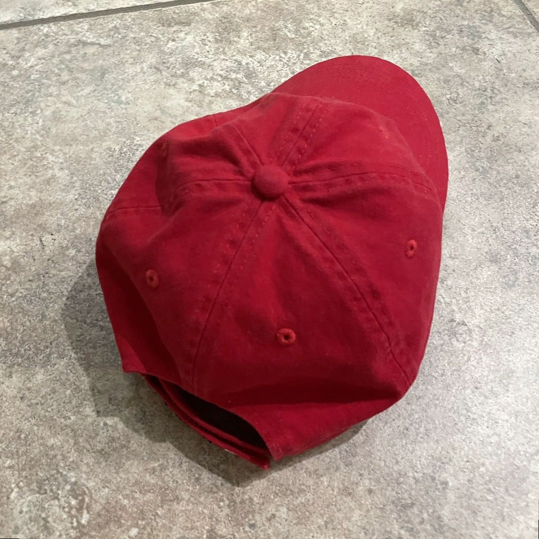 johnnie-O VINTAGE Johnnie-O Baseball Cap Men Adjustable Red Cotton Cap Size ONE SIZE - 2 Thumbnail