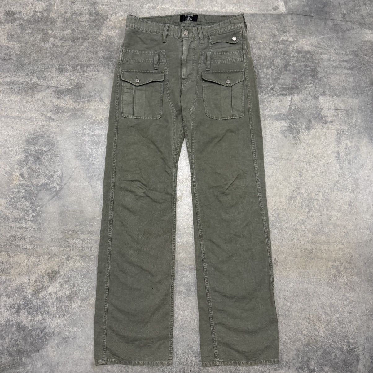 CABANE de ZUCCa CABANE de ZUCCa Double Waist Belt Loop Flap Pocket Pants Size US 32 / EU 48 - 1 Thumbnail