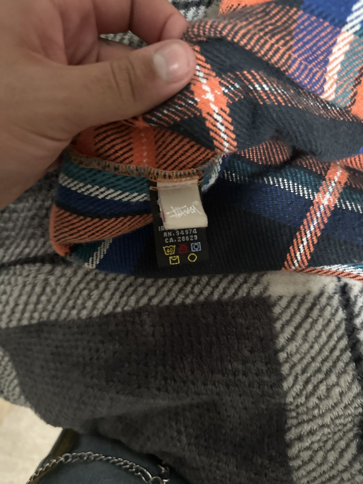 Stussy stussy flannel Size US L / EU 52-54 / 3 - 3 Thumbnail