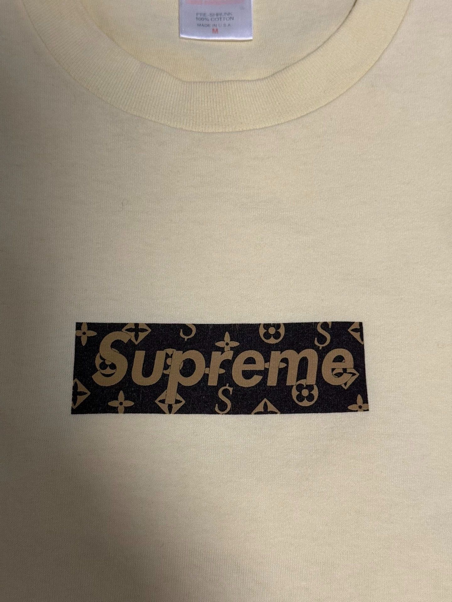 Supreme Yellow Short Sleeve Graphic T-Shirt Size M Size US M / EU 48-50 / 2 - 2 Thumbnail
