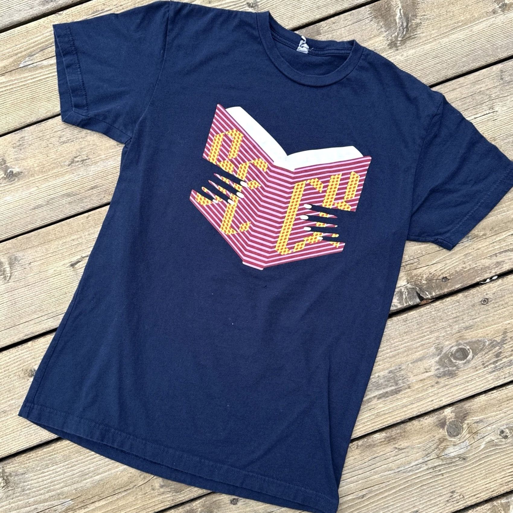 Next Level Beck Band T Shirt Navy Blue Small Next Level 90s Music Logo Crew Neck Short Sleeve Mens Size US S / EU 44-46 / 1 - 2 Thumbnail