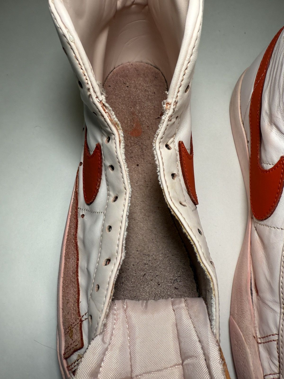 Nike Nike Blazer White Red Size 10 Size US 10 / EU 43 - 9 Thumbnail