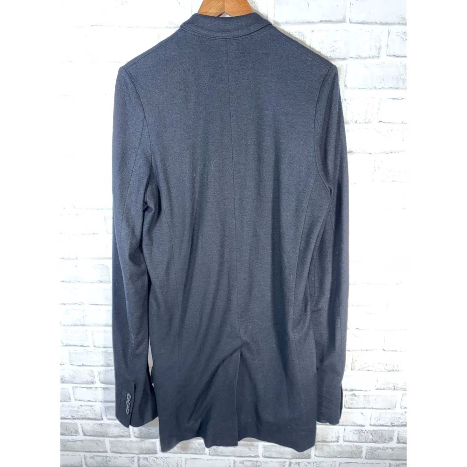 Vintage VINTAGE Anrealage 100% Wool Black Long Coat Size 1 JAPAN Men Overcoat Long XL style Black Mens Size US XS / EU 42 / 0 - 8 Thumbnail