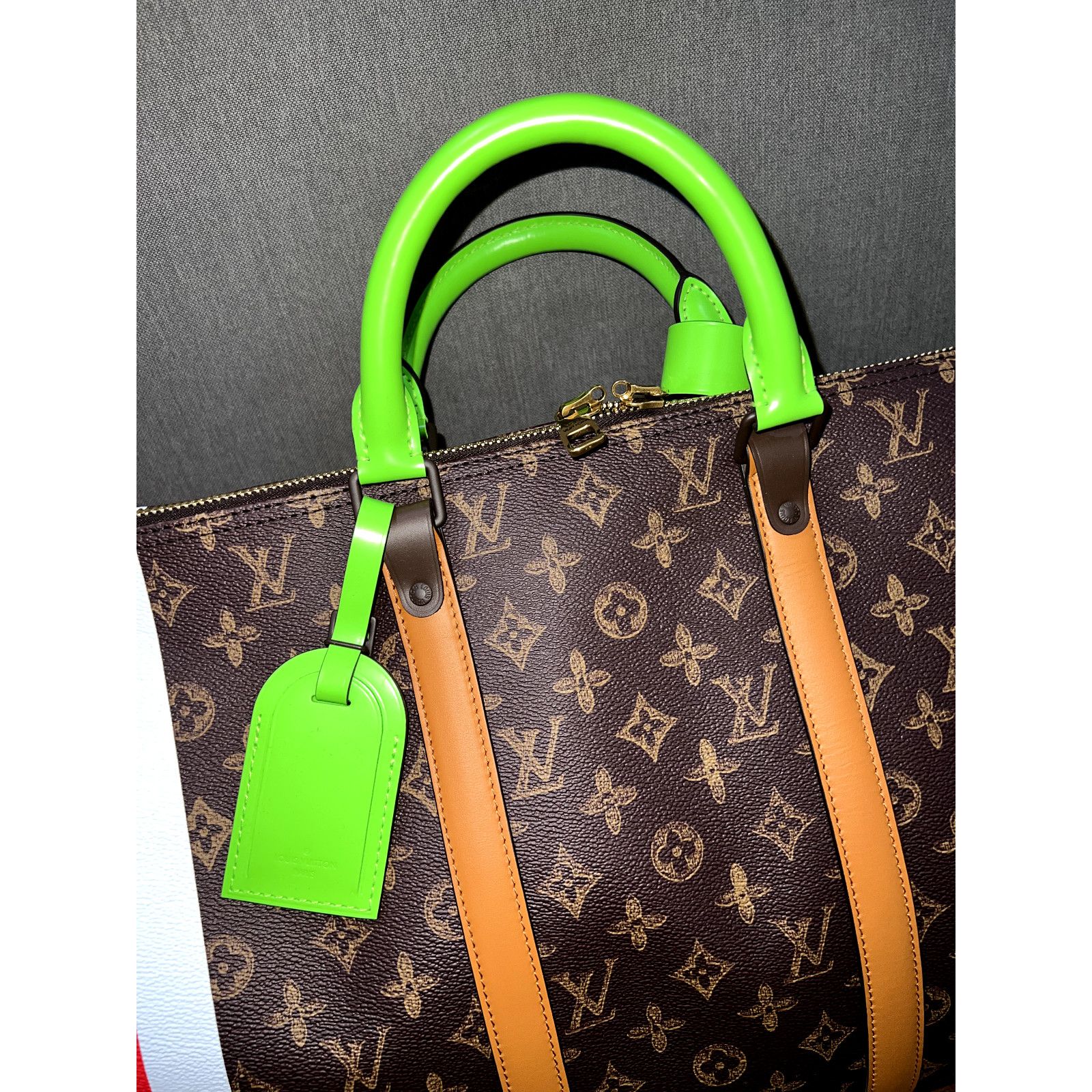 Louis Vuitton Louis Vuitton Keepall Bandouliere Weekend Travel Bag Size ONE SIZE - 5 Thumbnail
