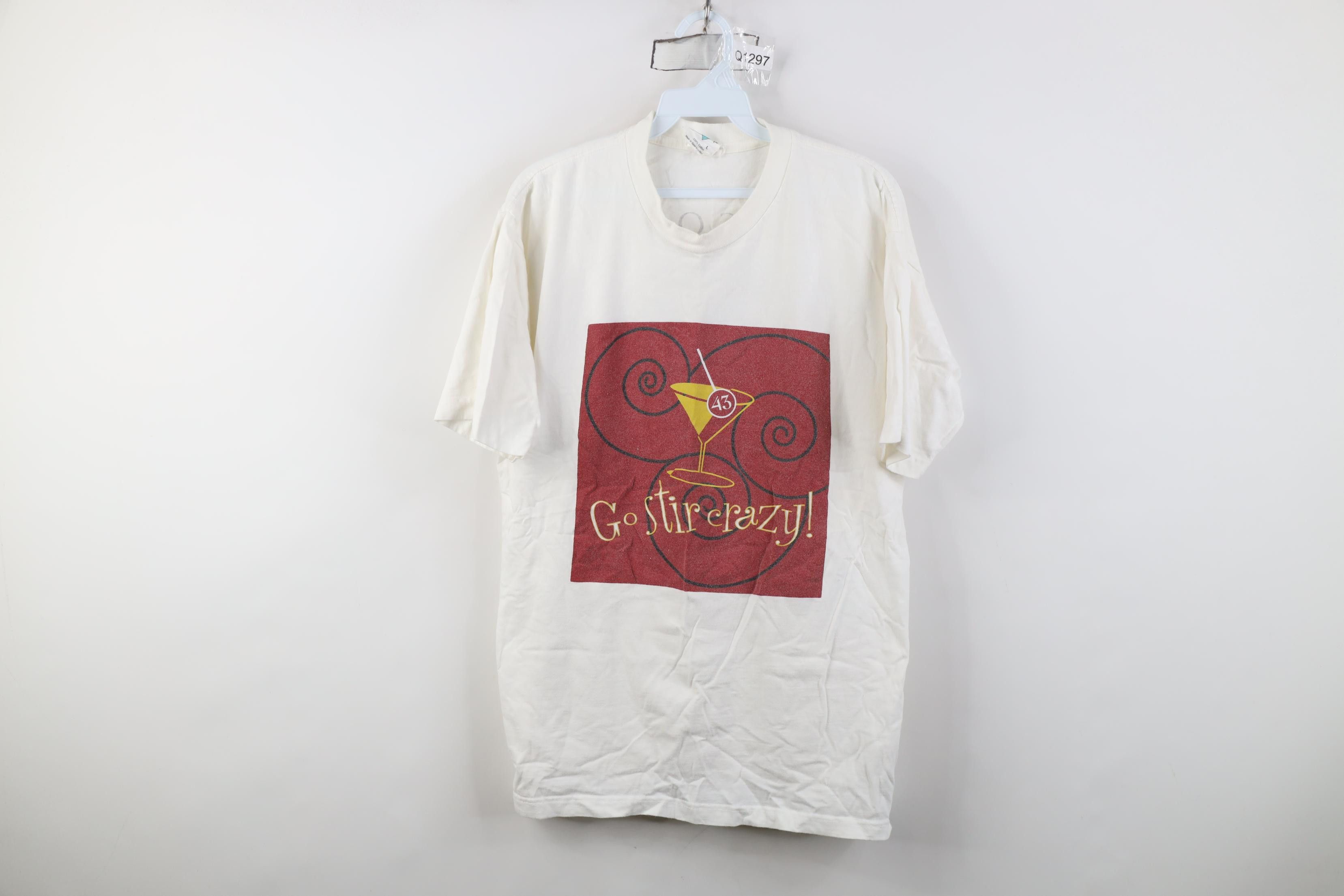 Vintage Vintage 90s Licor 43 Liqueur Cocktail Short Sleeve T-Shirt Size US L / EU 52-54 / 3 - 1 Thumbnail