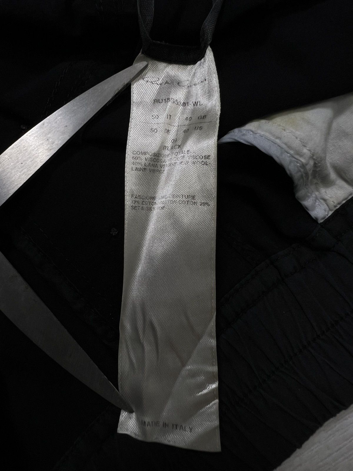 Rick Owens Rick Owens - “Dirt” S/S 18’ - Drawstring Cropped Trouser Size US 34 / EU 50 - 17 Thumbnail