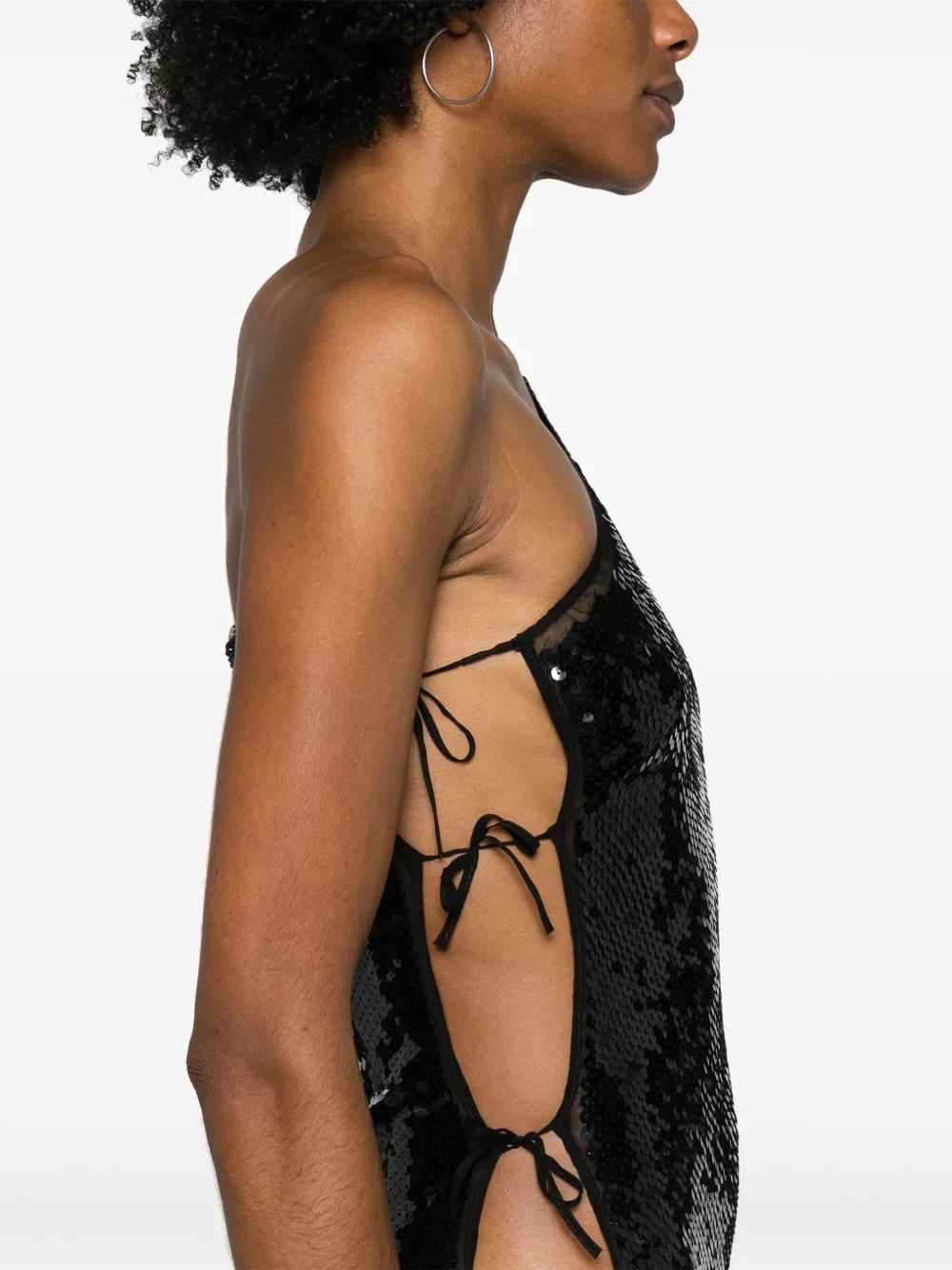 Rick Owens o1y0126 Maxi Dress in Black Size M / US 6-8 / IT 42-44 - 2 Thumbnail