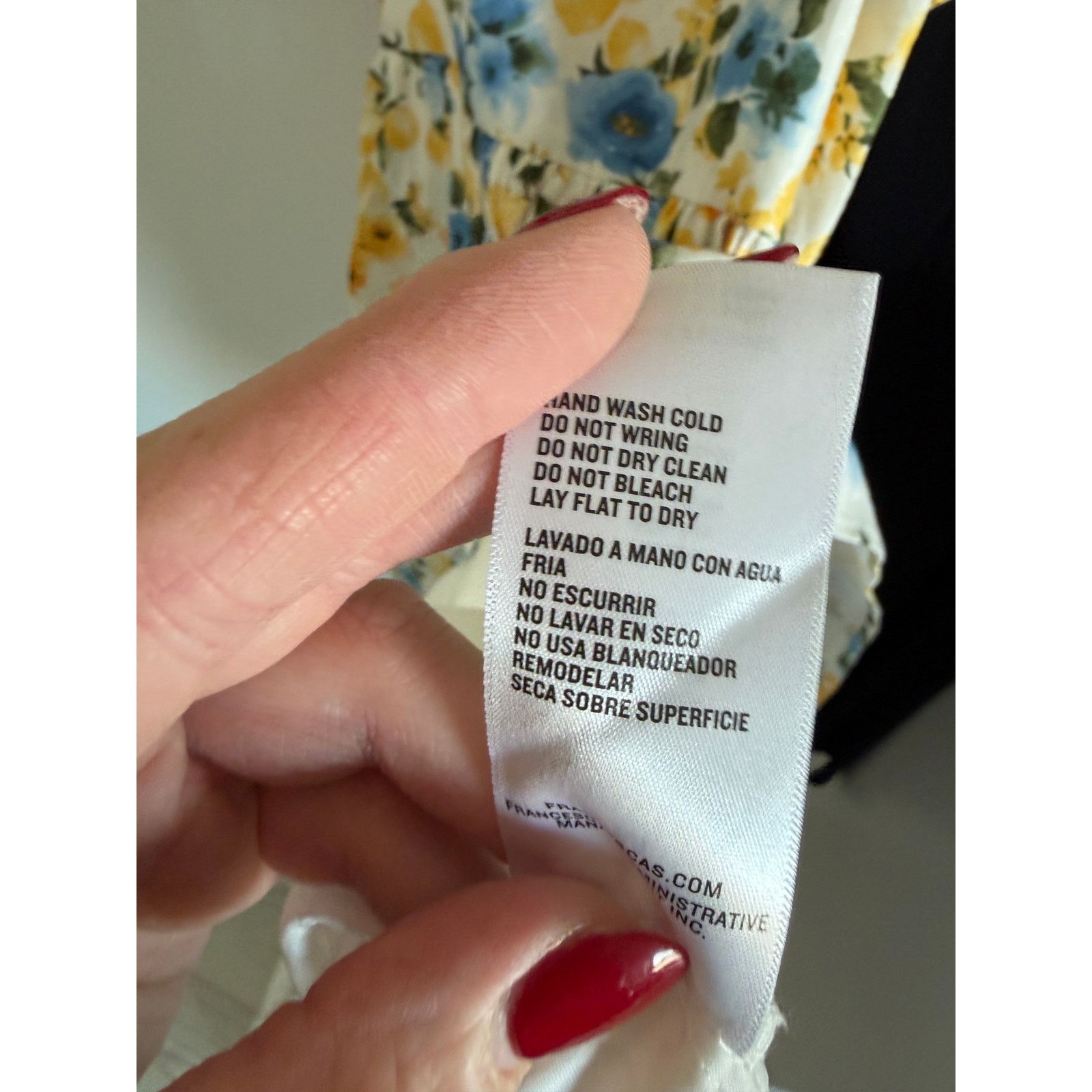 Other Francesca's Yellow Blue Dora Lemon Print Bow Back Mini Dress Size M / US 6-8 / IT 42-44 - 6 Thumbnail