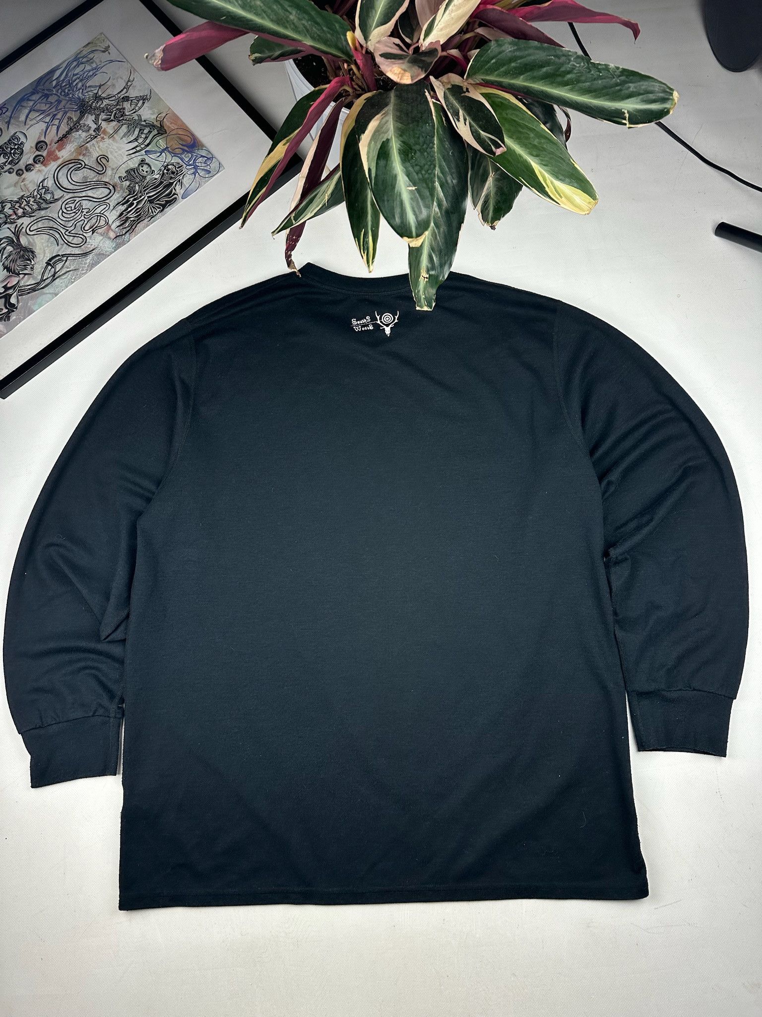Engineered Garments South2 West8 Long Sleeve Tee Size US XL / EU 56 / 4 - 9 Thumbnail