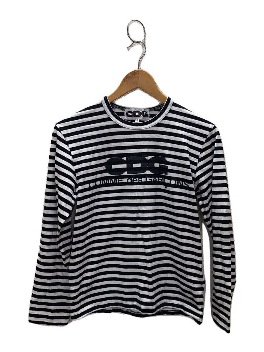 Comme des Garcons Logo Striped Long Sleeve Tee Size S / US 4 / IT 40 - 1 Thumbnail