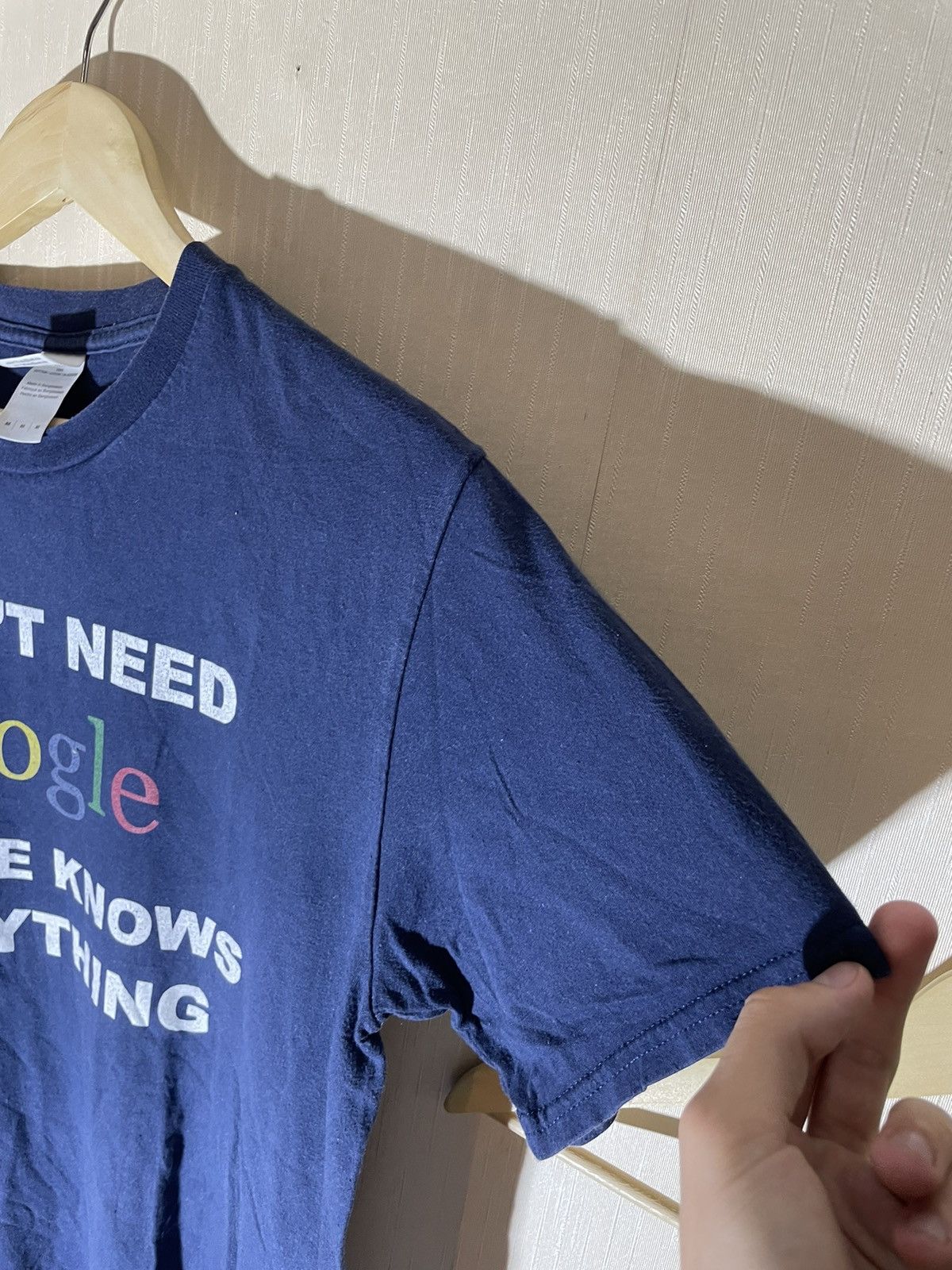 Vintage Google vintage Humor crazy T shirt Size US M / EU 48-50 / 2 - 6 Thumbnail