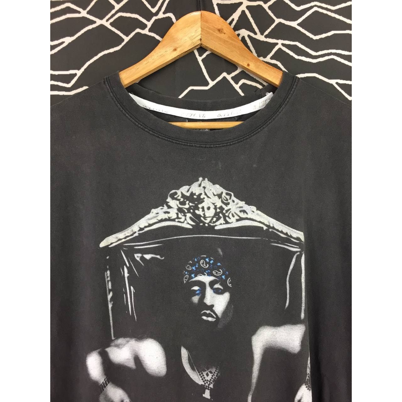 Band Tees Vtg Tupac Shakur The King Of Gangsta Rap Hip Hop Rap Tees Size US XXL / EU 58 / 5 - 3 Thumbnail