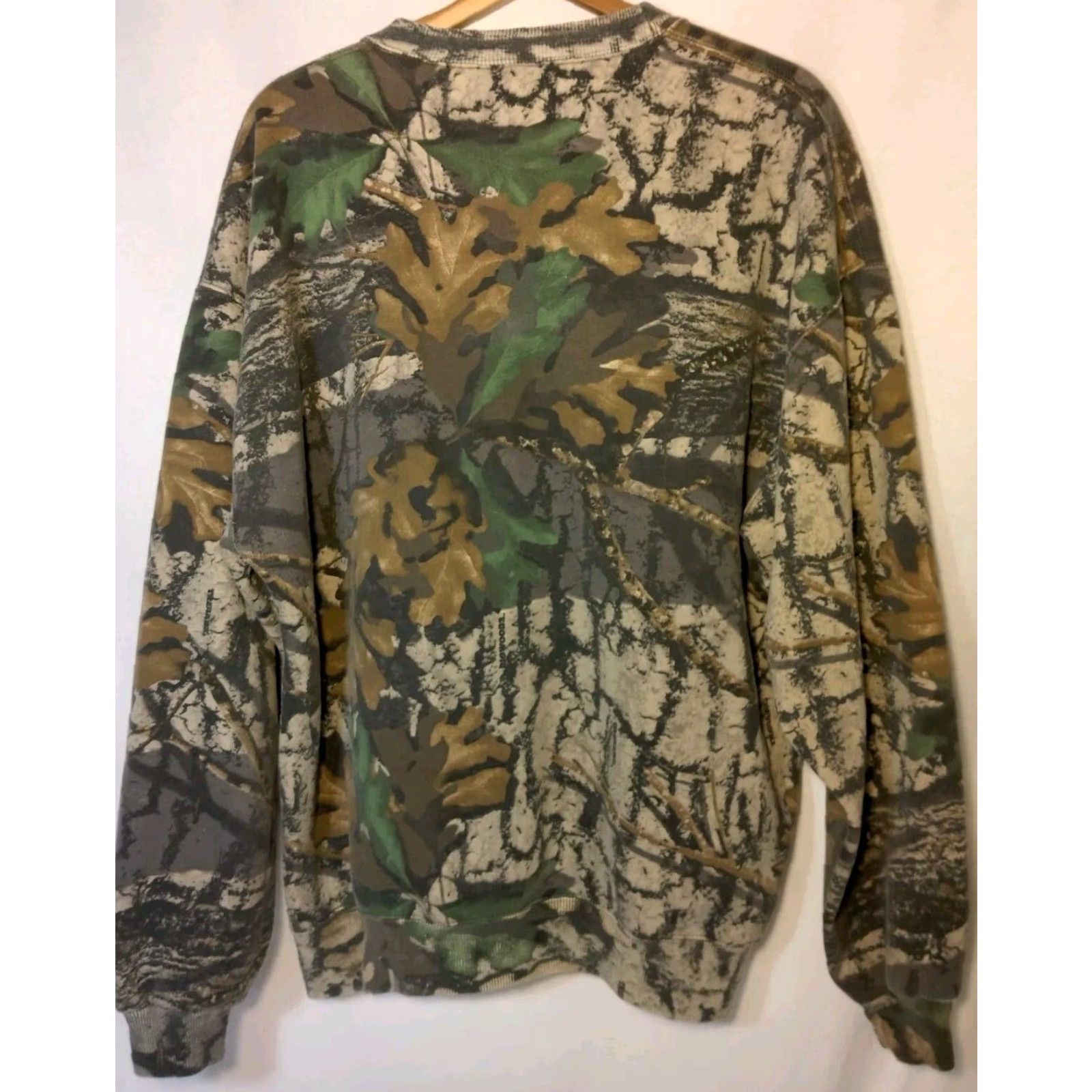 Jerzees VINTAGE Jerzees Men’s Camouflage Sweatshirt XL Tree Camo Hunting Outdoors 1990s Crew Neck Size US XL / EU 56 / 4 - 2 Thumbnail
