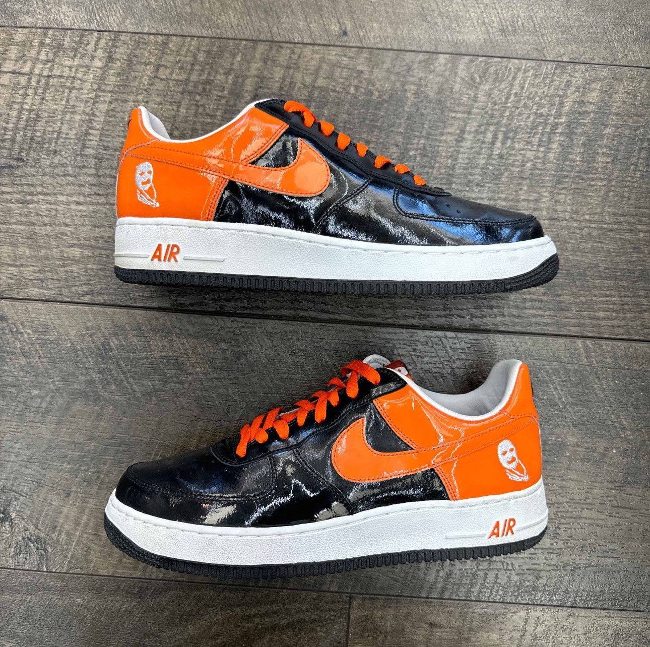 Nike VINTAGE 2005 AIR FORCE 1 PREMIUM HALLOWEEN 9 Grailed