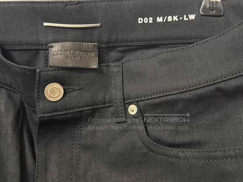 Saint Laurent Paris Saint Laurent Paris jeans Size US 32 / EU 48 - 7 Thumbnail