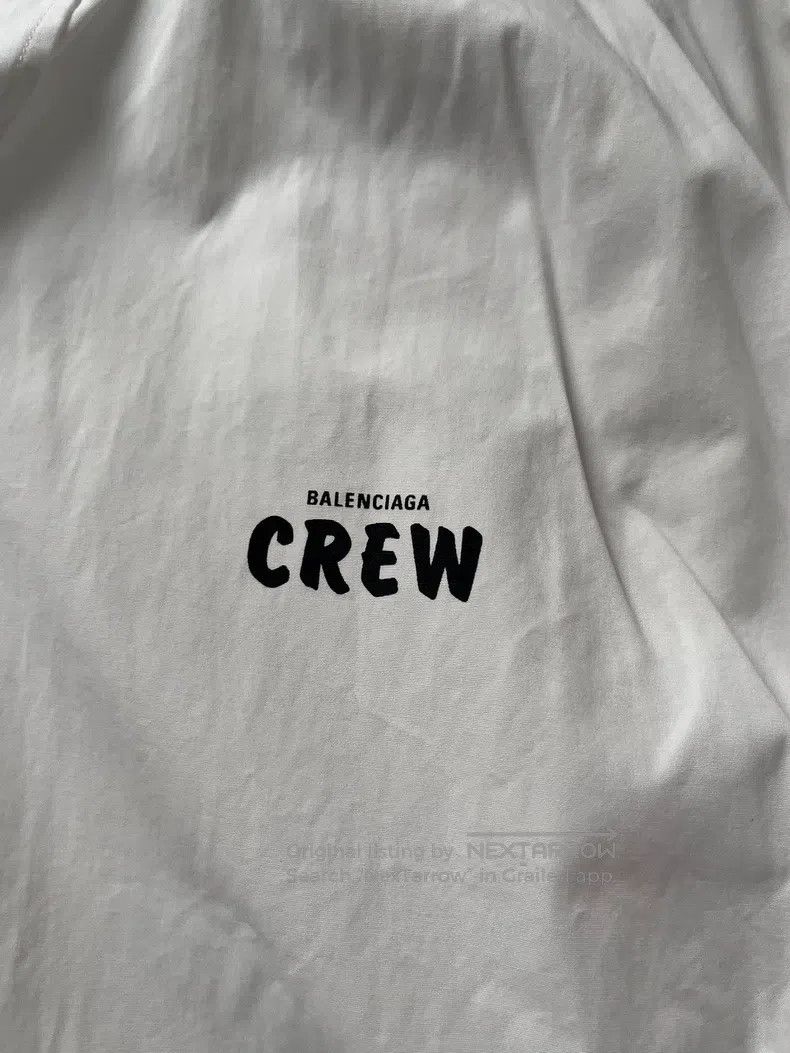Balenciaga Balenciaga Letter Printed White Shirt Size XS / US 0-2 / IT 36-38 - 3 Thumbnail