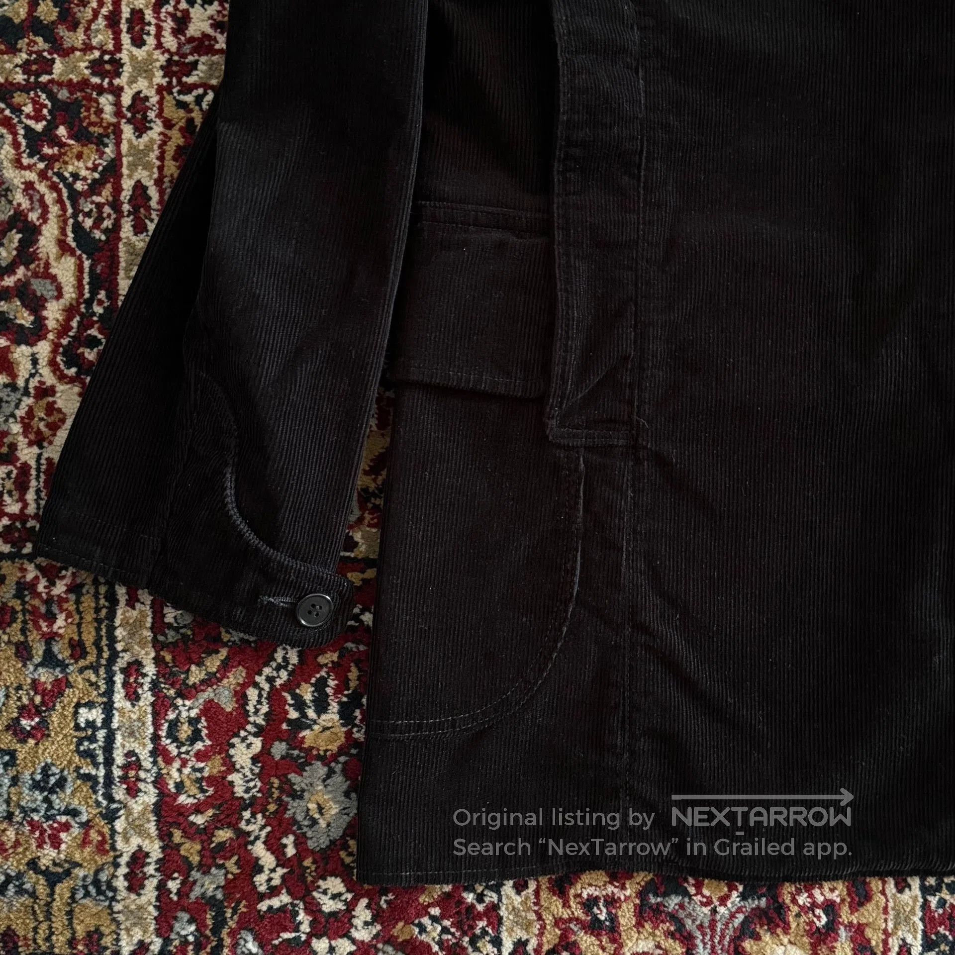 BLACK SIGN Black Sign Corduroy Hunting Jacket. Size US M / EU 48-50 / 2 - 6 Thumbnail