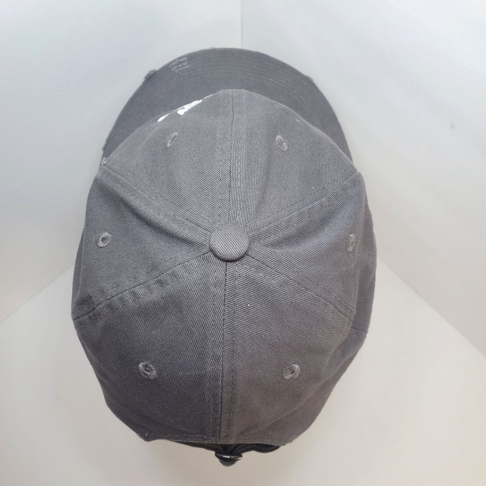 Vintage Luke Combs Miller Lite Concert Tour Distressed Canvas Hat Gray Adjustable NWOT Size ONE SIZE - 6 Thumbnail