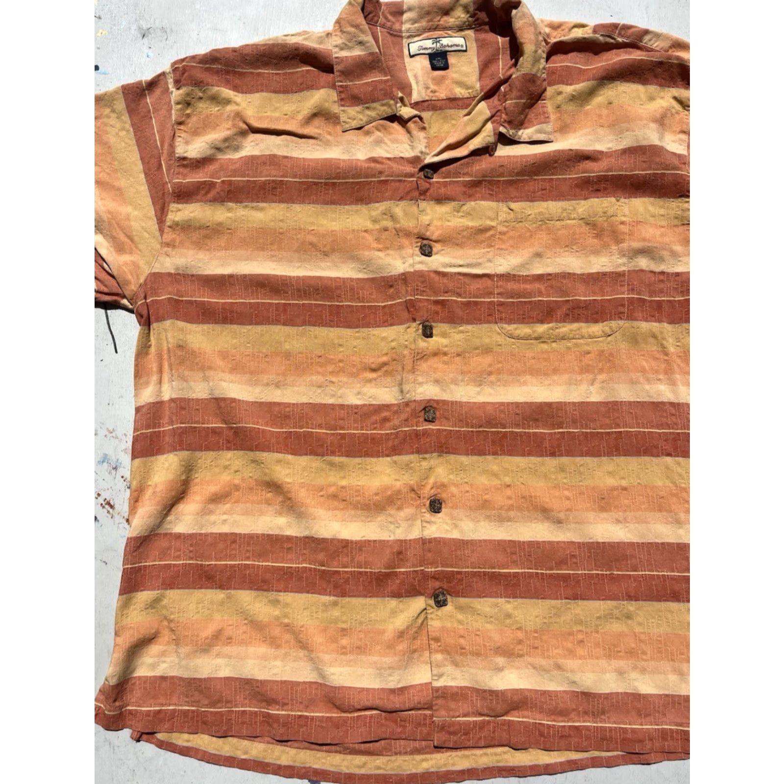 Tommy Bahama Tommy Bahama Shirt Multicolor Floral Silk 2XL Button-Up Shirt Men’s Casual Hawaii TIKI Classic Beach Hawaiian Logo Button-Down Silk Size US XXL / EU 58 / 5 - 5 Thumbnail