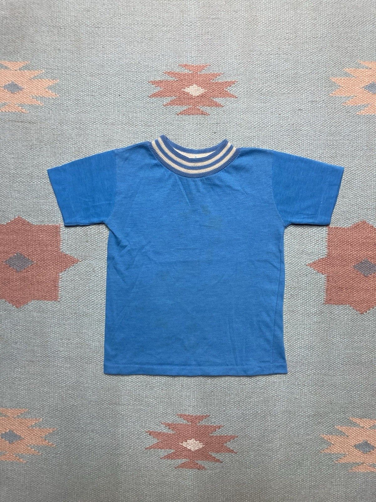 Vintage Vtg 60s t shirt light blue soft boys 6 women’s XXS? baby tee Size XXS / US 00 / IT 34 - 1 Thumbnail