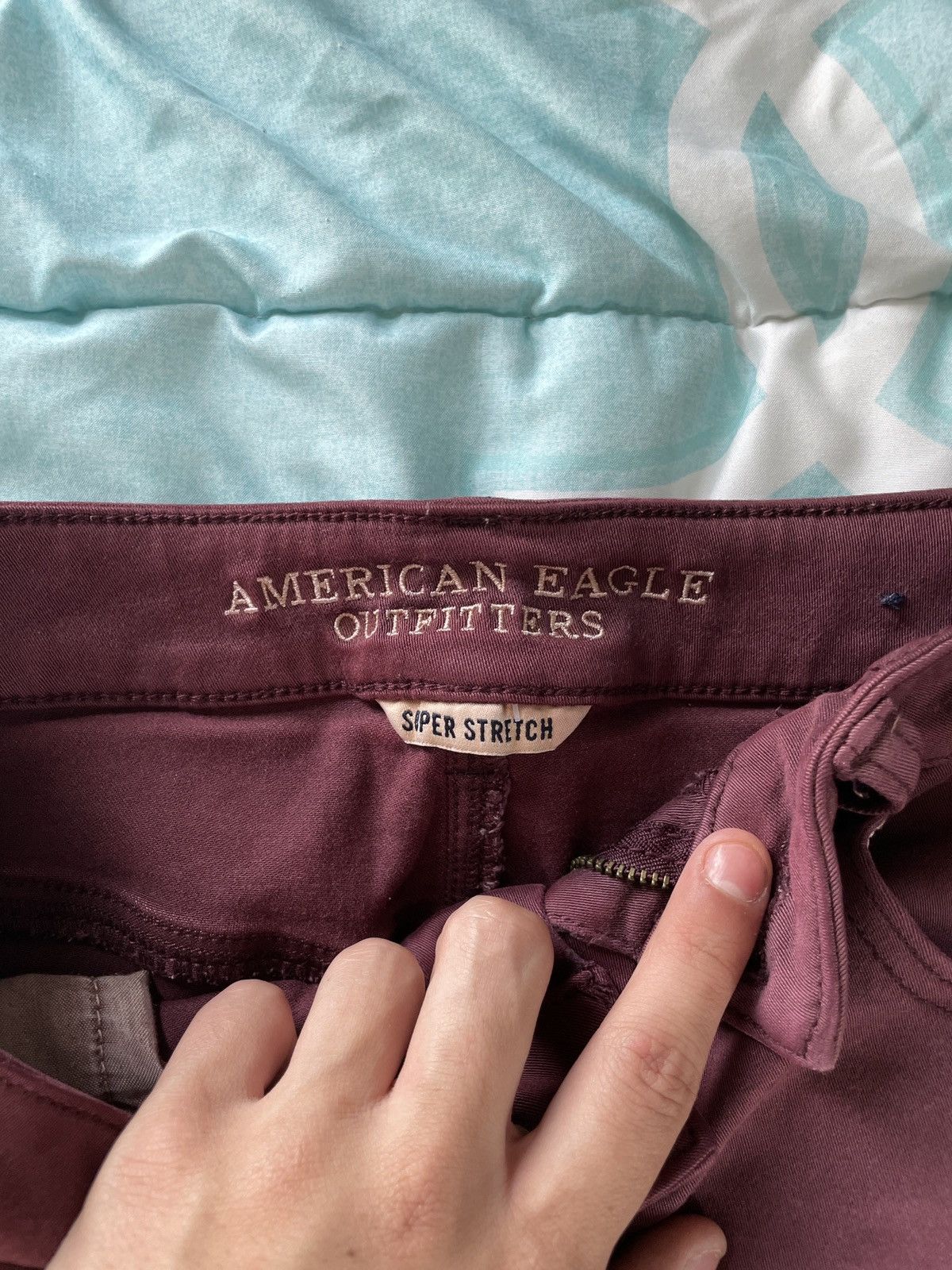 American Eagle Outfitters American Eagle Denim Shorts Size 30" / US 8 / IT 44 - 2 Thumbnail
